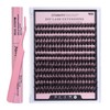 DAMMAN 70D DIY Lash Extension Kit 240 Clusters 0.07 10-16mm