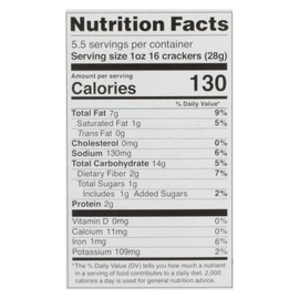 RW GARCIA Lentil Turmeric Crackers, 5.5 OZ