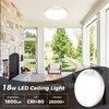 Slochi Motion Sensor Ceiling Light Wired, 3000K/4000K/6500K SelectableLED Flush Mount