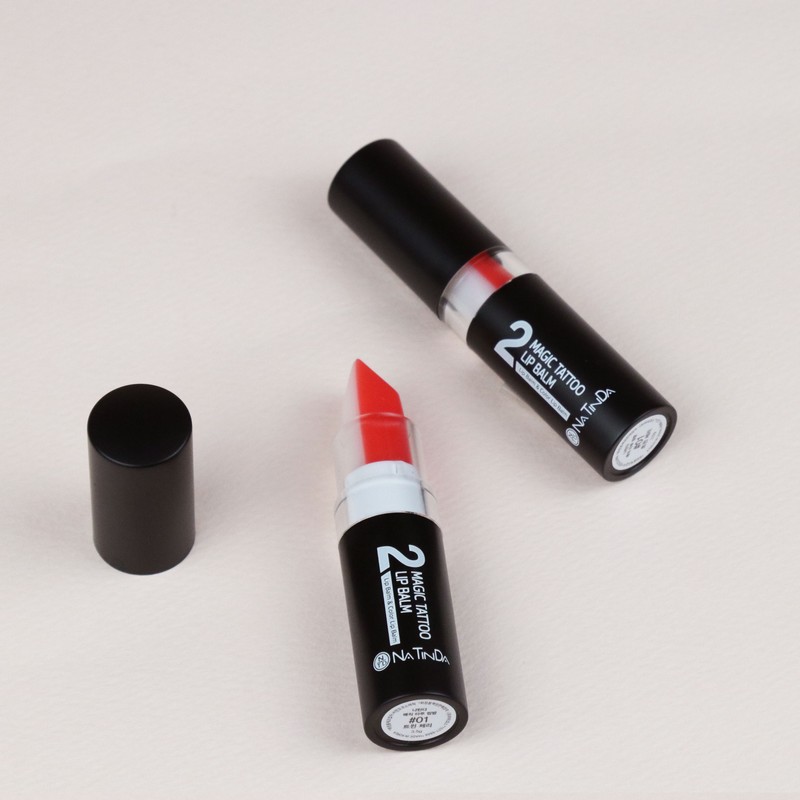 Natinda Reversal Tattoo Tint Lip Balm 3.5g 2 Pieces 1