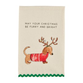 Mud Pie Christmas Pet Towels, May Your, 26" x 16 1/2"