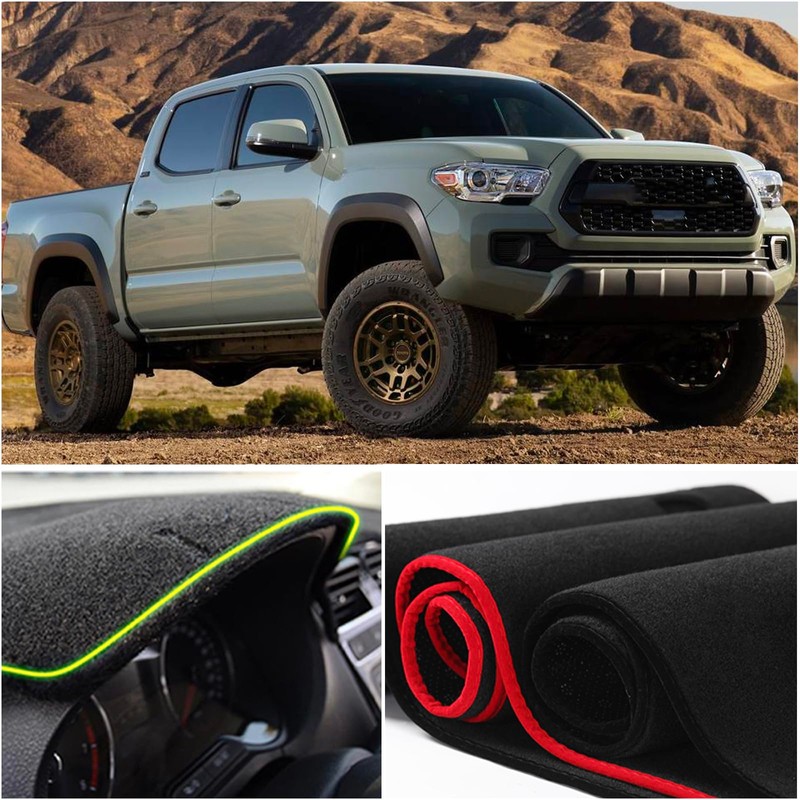 KEEGTBOX Dash Mat Cover Interior Dashboard Protection pad Compatible with