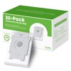 VBN 20 Pack Replacement Roomba Vacuum Bags, Compatible with iRobot