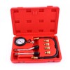 Petrol Engine Compression Tester Test Gauge Kit Car Motorcycle Garage