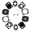 KELKONG 2 Set Carburetor Diaphragm Kit Compatible with Husqvarna 125B