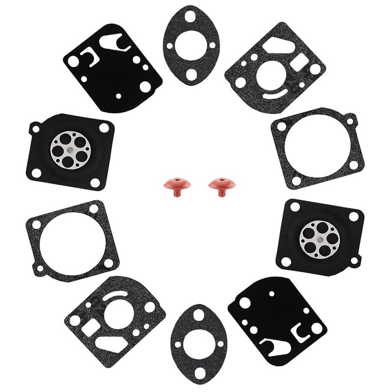 KELKONG 2 Set Carburetor Diaphragm Kit Compatible with Husqvarna 125B