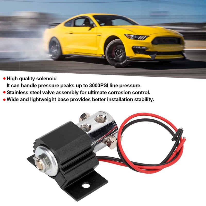 Universal Front Brake Line Lock Kit Electric Roll Control Solenoid