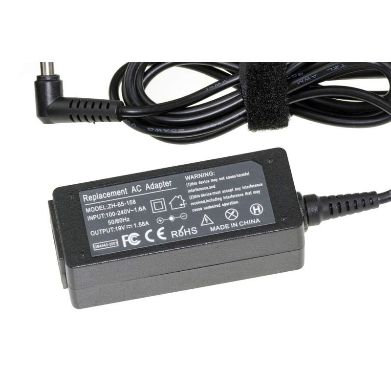 KALEA-INFORMATIQUE 19V 1.58A Laptop Power Supply with 1.7 x 5.5