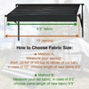 Leaveshade RV Awning Fabric Replacement Camper Trailer Awning Fabric Super