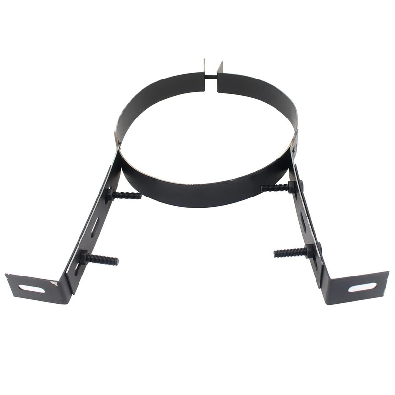 Chimney Wall Support Bracket Pellet Stove Pipe Strap Adjustable Wood