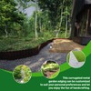 SnugNiture Corrugated Metal Garden Edging,8" x 20' Sturdy Lawn Edging
