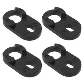 Create idea 4 Pcs Refrigerator Door Hinge Refrigerator Door Cam Riser Replacement Parts WR2X4901 Compatible with GE AP2058495 PS297995 Refrigerator