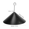 PVC Squirrel Baffle for Bird Feeders, Wrap Around Protector with