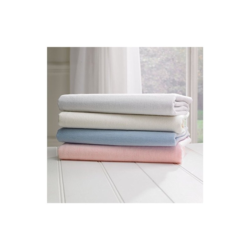 Lancashire Textiles Cotton Flat Pram Sheet - Soft & Durable