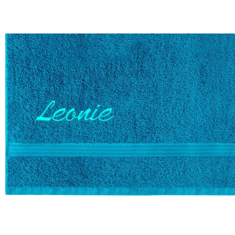 Lashuma Towel with Embroidered Name – Terry Cloth Linz Series