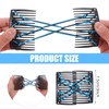 Wanmu 5 Pcs Stretchy Magic Hair Comb, Elastic Double Comb