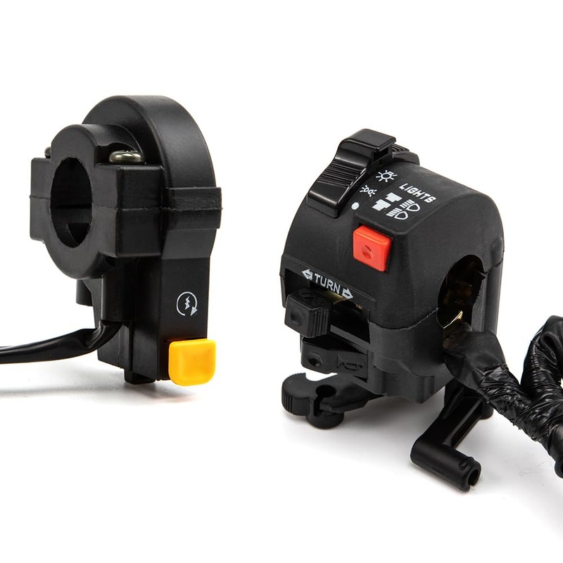 Motorcycle Switch 7/8” 22mm Horn Button Turn Signal Light Start