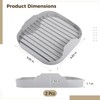 2 Pcs Microwave Bacon Cookers, Silicone Bacon Trays for Microwave