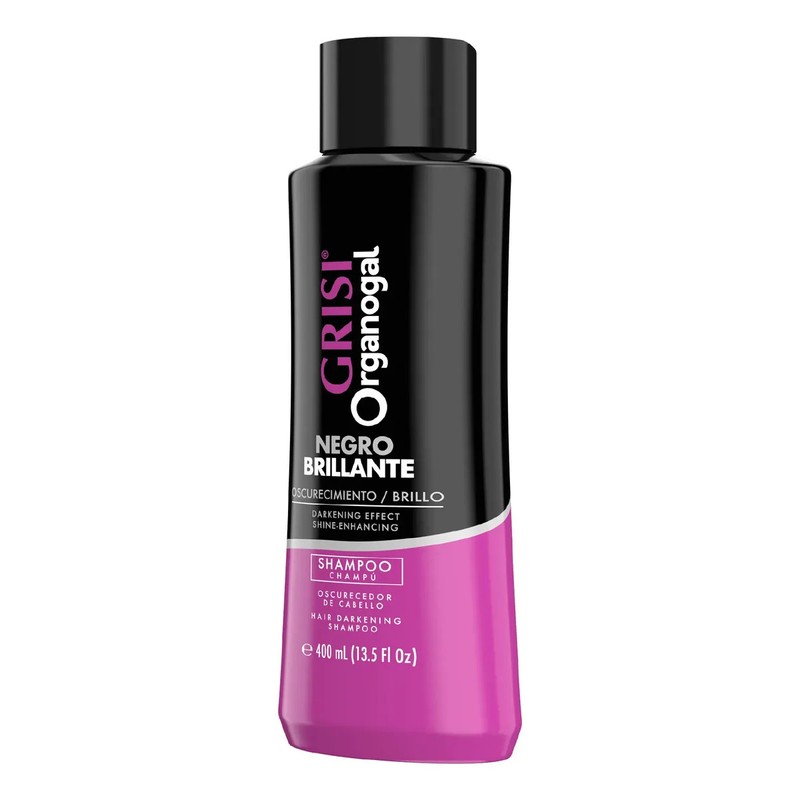 Shampoo Grisi Organogal Negro Brillante 400ml