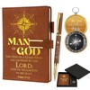 Fuyoooo 4 Pcs Baptism Gifts for Men Pastor Gifts Includes