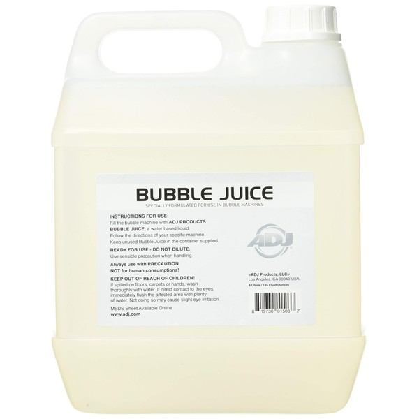 American DJ 1 gallon bubble juice for bubble machines
