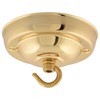 Ceiling Rose For Light Fittings & Chandeliers Brass Plated