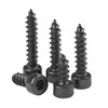 Qrity Pack of 20 Cylindrical Screws with Hexagon Socket, M4
