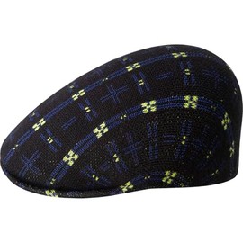 Kangol Hyper Plaid 507 Hat - Black/S Ivy Caps & Flat Caps