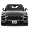 Fastasticdeals Metal Insert License Plate Frame Social Distortion Weatherproof Car