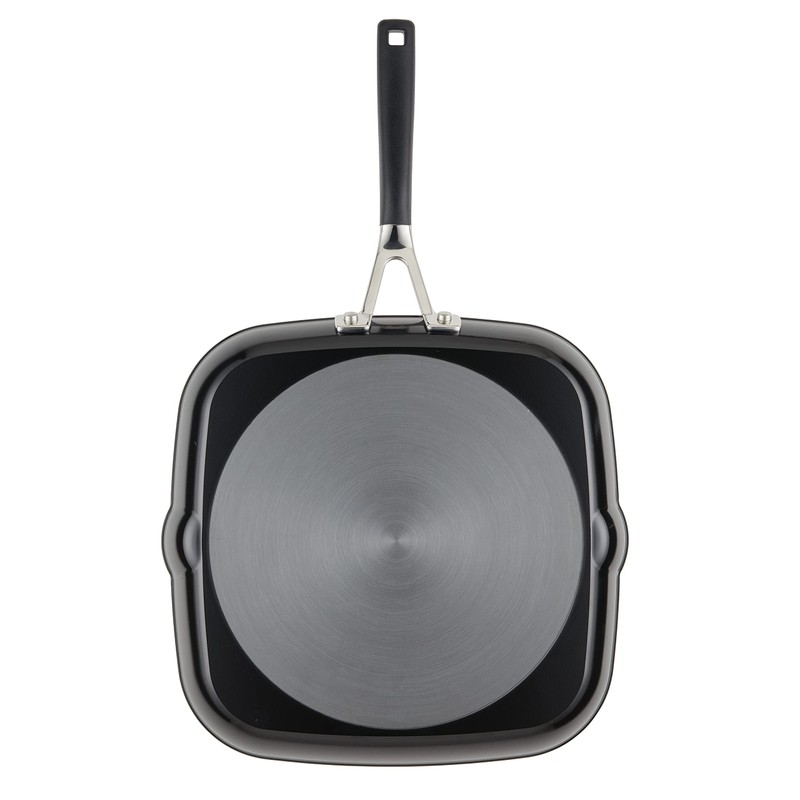 KitchenAid 84808 Hard Anodized Nonstick Square Grill Pan/Griddle with Pour