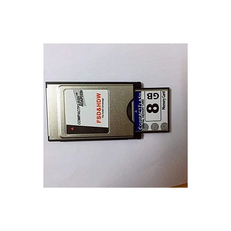 PCMCIA Compact Flash PC CF Adaptador de Lector de Tarjetas
