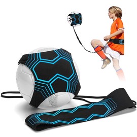 Occtingkind Football trainer with cord, football kick trainer, adjustable length, the perfect training device for football, solo trainer, football training aid training for children, gifts for boys