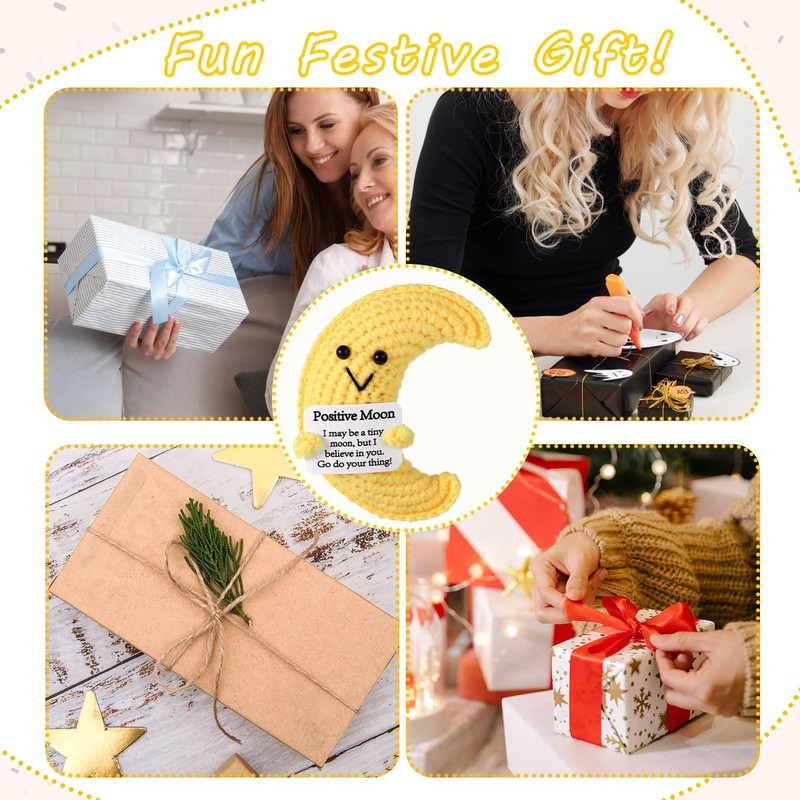 lasuroa Positive Moon, Crochet Moon, Emotional Support, Crochet Positive Crochet,