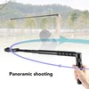 Bullet Time Handle Tripod with Invisible Selfie Stick, 120cm Extension