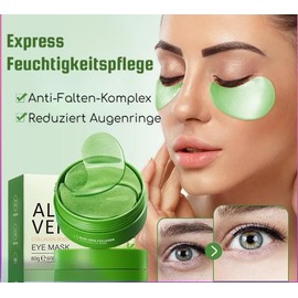 SoGood Essentials Eye Pads Eye Mask – Pack of 60 Aloe Vera Eye Pads with Aloe Vera Extract & Collagen – Against Dark Circles, Eye Bags, Wrinkles & Swelling