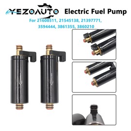 Yezoauto High Pressure and Low Pressure Dual Fuel Pump for Volvo Penta 5.7OSXI 5.7OSI 5.7GXI 5.7GI 5.0GXI 5.0OSI 4.3GXI 4.3OSI Replacing OE # 21608511 21545138