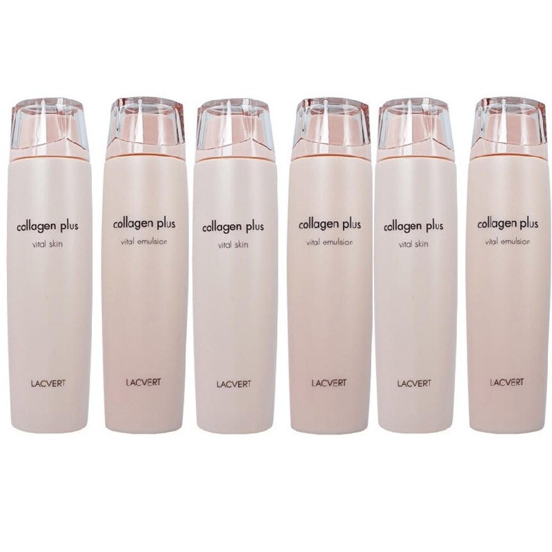 Laquevert Collagen Plus Vital 2 types, skin x3+lotion x3 /