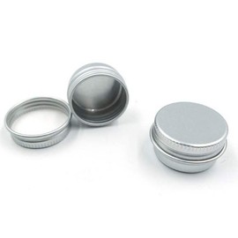 Cosmetic cream container, cream dispensing, jar-type cosmetic container, aluminum cream empty bottle, 5g foaming container / 화장품크림용기 크림소분 단지형화장품통 알루미늄 크림 공병 5g 거품용기