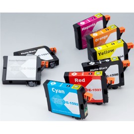 Ink-Power Canink Compatible Remanufactured Ink Cartridges 159 159XL for Epson Stylus Photo R2000 & R2000s (8-Pack) T159