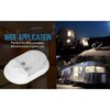 LED RV Ceiling Dome Light 360lm Dome Replacement Lighting with