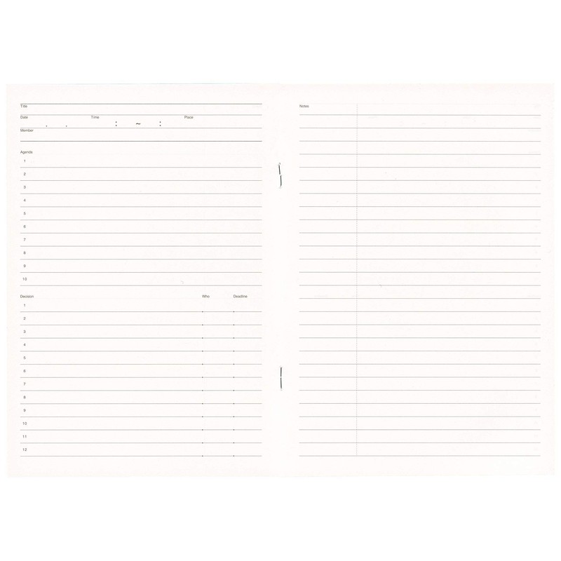Radite LDNT-A5 Function Notebook, MEETING NOTEBOOK (Meeting Notebook)