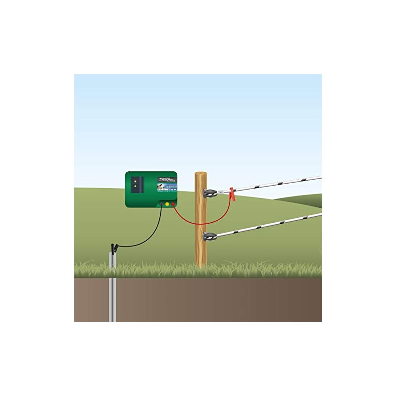 Zen-Kat Fence connection cable EG-clip red