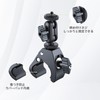UTEBIT スーパークランプ マグセーフ磁気吸着ベース付属 クランプ範囲17-55mm バイク カメラマウント 耐荷重1kg