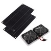Solar Panel Fan Kit Waterproof Portable Environment Friendly Solar Exhaust
