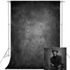 econious Photo Background, 5x7ft Abstract Dark Grey Photo Background, Professional