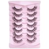 Lashes False Eyelashes Natural Wispy Cat Eye Lashes Fluffy Pack