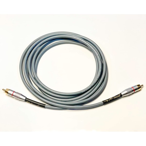 A1 Sound Van Damme Grey Ultra X Subwoofer Cable 8