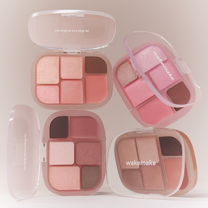 WAKEMAKE Soft Sheer Multi Palette - [SINGLE] 09 Rosy Pink