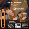 HARDELL Mini Cordless Rotary Tool, 5-Speed and USB Charging Rotary