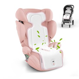 Baby Stroller Cooling Pad,Car Seat Cooler with 2 Built-in Blower Fan| 10h maxRuntime & 10000mAh Battery | 3-Speed Adjustable & Breathable 3D Mesh, Carseat Cushion,Baby Essentials in Summer